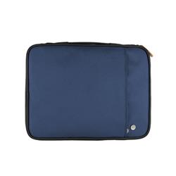 PKG Étui universel pour portable et tablette 15 po, bleu marine