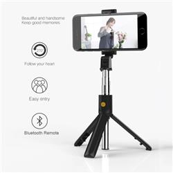 iCAN 3-in-1 Selfie Sticks with Built-in Mini Tripod Stand