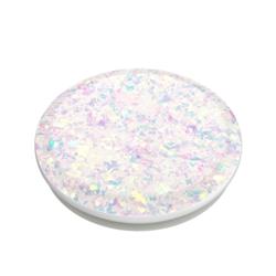 Popsockets- Iridescent Confetti White