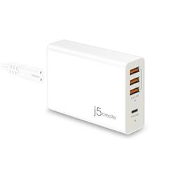 j5create 63W PD USB™ 4-Port PD Super Charger JUP4263