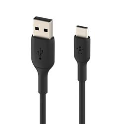 Le câble tressé USB C-C 2.0 de BELKIN, 1M, noir