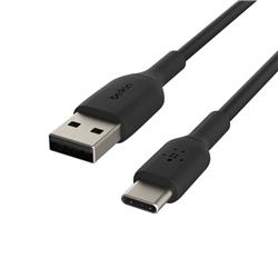 Le câble tressé USB C-C 2.0 de BELKIN, 1M, noir