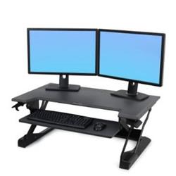 ERGOTRON Stand Workfit-TL Sit-Stand Premium Workstation (Black)