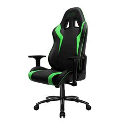 iCAN E-Series Gaming Chair, Black & Green