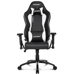 AKRacing Nitro Series Gaming Chair, Black & White(Open Box)