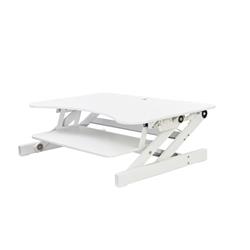 ROCELCO EADR Sit To Stand Adjustable Height Desk Riser w/Easy Up-Down