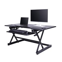 ROCELCO 46" Sit To Stand Adjustable Height Desk Riser