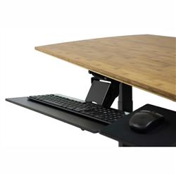 UNCAGED Ergonomics KT1-B Under Desk Keyboard Tray (Black)