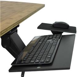 UNCAGED Ergonomics KT1-B Under Desk Keyboard Tray (Black)