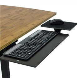 UNCAGED Ergonomics KT1-B Under Desk Keyboard Tray (Black)