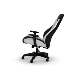 CORSAIR TC60 FABRIC Gaming Chair - Relaxed Fit - White