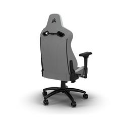 CORSAIR TC200 Fabric Gaming Chair - Standard Fit, Light Grey / White(Open Box)