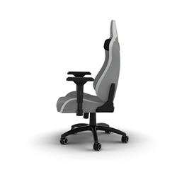 CORSAIR TC200 Fabric Gaming Chair - Standard Fit, Light Grey / White(Open Box)