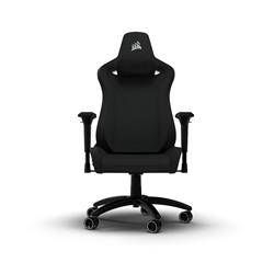 CORSAIR TC200 Fabric Gaming Chair - Standard Fit, Black/Black