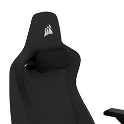 CORSAIR TC200 Fabric Gaming Chair - Standard Fit, Black/Black