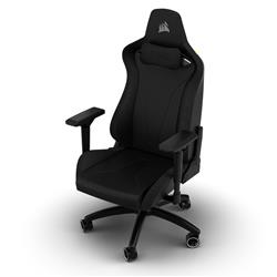 CORSAIR TC200 Leatherette Gaming Chair, Standard Fit, Black