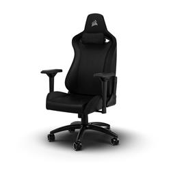 CORSAIR TC200 Leatherette Gaming Chair, Standard Fit, Black