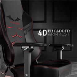 CYBEART | The Batman Gaming Chair - DC Comics | Inbuilt Lumbar Support(Open Box)