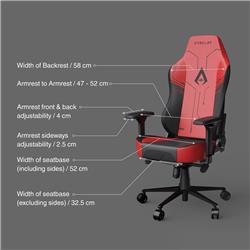 CYBEART | The Batman Gaming Chair - DC Comics | Inbuilt Lumbar Support(Open Box)