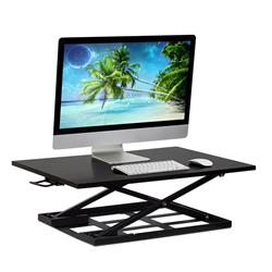 MOUNT-IT! Standing Desk Converter with Sping Adustment 32-in Platform