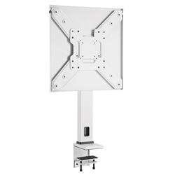 Brateck 37"-55" Height Adjustable Tabletop Digital Signage Mount White(Open Box)