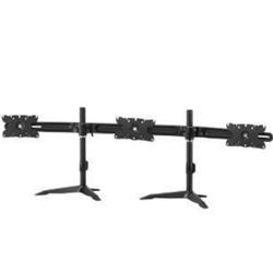 Amer 32" Triple Monitor Ultra Slim Stand Based Desk Mount | AMR3S32