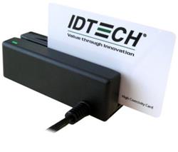 ID Tech IDMB-334133B Mini Mag MSR | TRACKS 1,2, AND 3 | USB Keyboard Emulation | Black