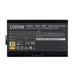 COOLER MASTER ELITE GOLD Bloc d'alimentation 1000 W Gold ATX, black