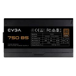 EVGA 750 B5, 80 Plus BRONZE 750W, Fully Modular Power Supply