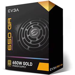 EVGA SuperNOVA 650 GA, 80 Plus Gold 650W, Fully Modular Power Supply(Open Box)