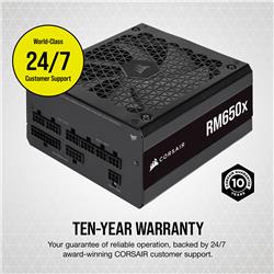 CORSAIR RMx Series RM650x 80 PLUS Gold Fully Modular ATX Power Supply(Open Box)