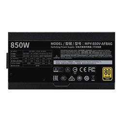 Cooler Master Power Supply MPY-850V-AFBAG-US 850W V2 Gold 80+Gold Full Modular Black