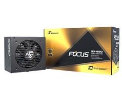 Seasonic FOCUS GX Series 850W 80+ Gold ATX12V Full Modular 120mm FDB Fan Compact 140 mm Size Power Supply (SSR-850FX)