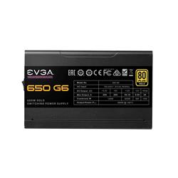 EVGA SuperNOVA 650 G6, 80 Plus Gold 650W, Fully Modular, Eco Mode with FDB Fan, 10 Year Warranty, Includes Power ON Self Tes...