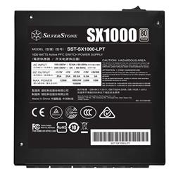 SilverStone Technology SX1000 Platinum, 80 Plus Platinum 1000W Fully Modular SFX-L Power Supply(Open Box)