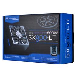 SilverStone Technology SST-SX800-LTI Plus Titanium, Modular Power Supply with Japanese Capacitors(Open Box)