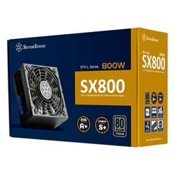 SilverStone Technology SST-SX800-LTI Plus Titanium, Modular Power Supply with Japanese Capacitors(Open Box)