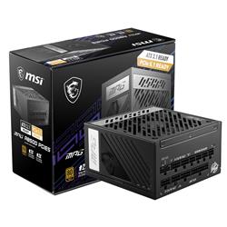 MSI MPG A850G PCIE5, bloc d'alimentation de jeu entièrement modulaire 80+ GOLD, câble 12 V-2x6, compatible ATX 3.1 et PCIE 5...