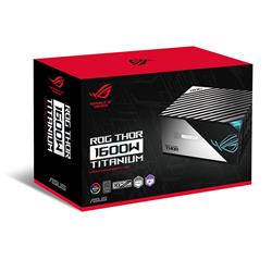 ASUS ROG Thor 1600W Titanium (1600 Watt, Fully Modular Power Supply, 80+ Titanium, Lambda A++ Certified, GaN MOSFETs, Digital P