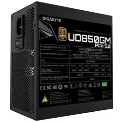 GIGABYTE GP-UD850GM PG5 Rev2.0 PCIe 5.0 Ready, 850W 80 Plus Gold Certified, Fully Modular Power Supply(Open Box)