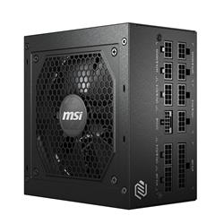 MSI MAG A850GL PCIE 5, 850W 80 PLUS Gold Certified Gaming ATX 3.0 Power Supply, Fully-Modular, Flat Black Cables, 10 Year Warra