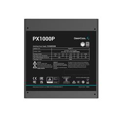 DeepCool PX1000P ATX3.0 80 PLUS Platinum Fully Modular 1000W Power Supply, 120mm FDB Fan with Silent Fanless Mode, 160mm Compac