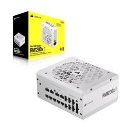 CORSAIR RMx Shift Series RM1200x Shift Fully Modular 80PLUS Gold ATX Power Supply, White, ATX 3.1 Compatible(Open Box)