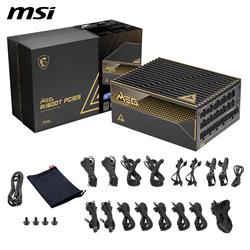 MSI MEG Ai1600T PCIE5, Fully Modular, 80+ Titanium, Power Supply(Open Box)