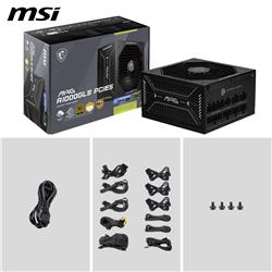 MSI MAG A1000GLS PCIE5, Fully Modular Compact,80+ Gold,garantie 10 ans