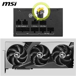 MSI MAG A750GLS PCIE5, 80+ GOLD Full Modular Gaming PSU