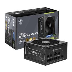 MSI MAG A750GLS PCIE5, 80+ GOLD Full Modular Gaming PSU