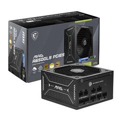 MSI MAG A650GLS PCIE5, Fully Modular Compact ,80+ Gold,10Year Warranty