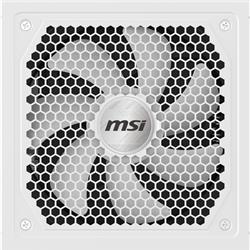 MSI 1000W 80 PLUS Gold Certified ATX Power Supply, White