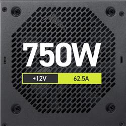 MSI 750W Bronze ATX Power Supply, Black